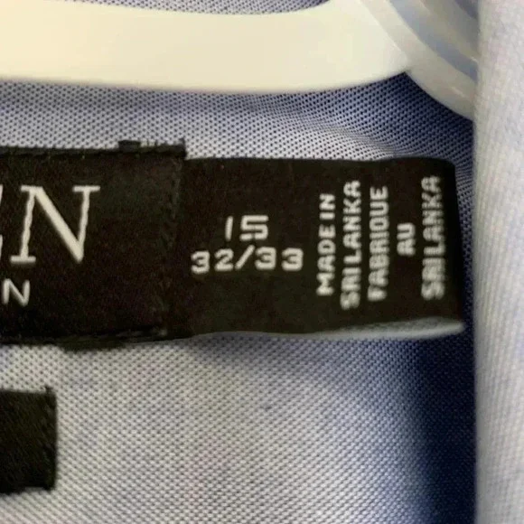 Ralph Lauren Black  Label slim fit, no iron button down shirt 32/33 - Picture 9 of 9